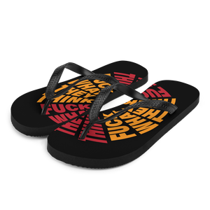 F**ck What They Think Color Flip Flops