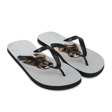 Cool Smiling Sloth Flip Flops