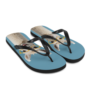 Funky Lamma Flip Flops