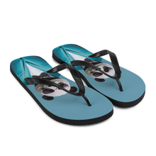 Funky Panda Flip Flops