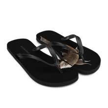 Copper Fish Art Flip Flops