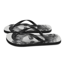 Grayscale Gaia Flip Flops