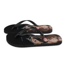 Happy Monkey Black Flip Flops