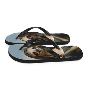 Monalisloth Flip Flops