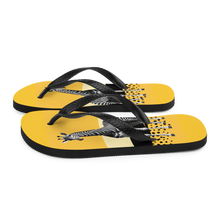 Giraffe Zebra Skin Flip Flops