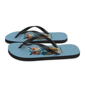 Blue Owl Flip Flops