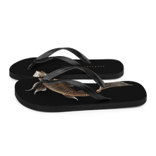 Copper Fish Art Flip Flops