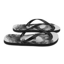 Grayscale Gaia Flip Flops