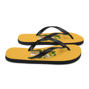 Frog Poop Flip Flops