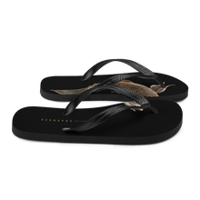 Copper Fish Art Flip Flops