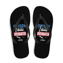 Oxygen is Overrated KWSD Logo Potrait Flip Flops