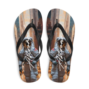 Astronaut Urban Flip Flops