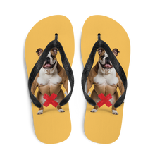 Bulldog X-Tape Yellow Flip Flops