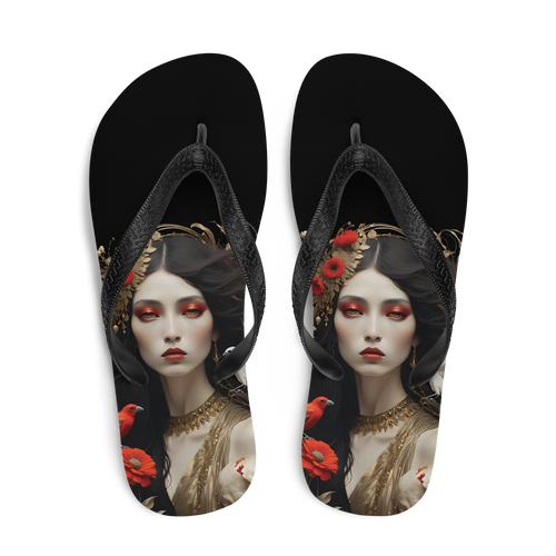 The Beautiful Witch Flip Flops