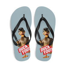 Duck You Flip Flops