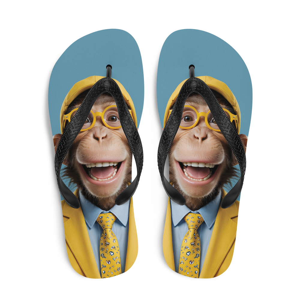 Funky Monkey Flip Flops