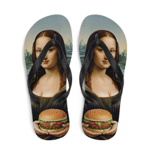 Monalisa Burger Flip Flops