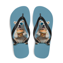 Polar Bear and Burger Flip Flops