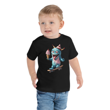 Ice Cream Monster Toddler Short Sleeve Tee