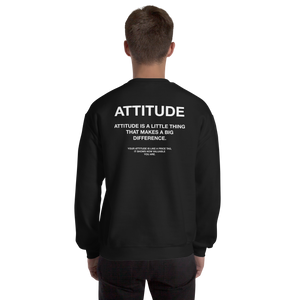 Black / S Attitude Unisex Sweatshirt by Design Express
