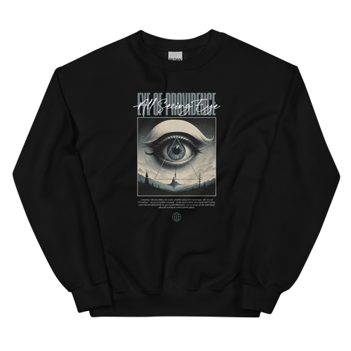 All Seeing Eye Unisex Sweatshirt Front Print