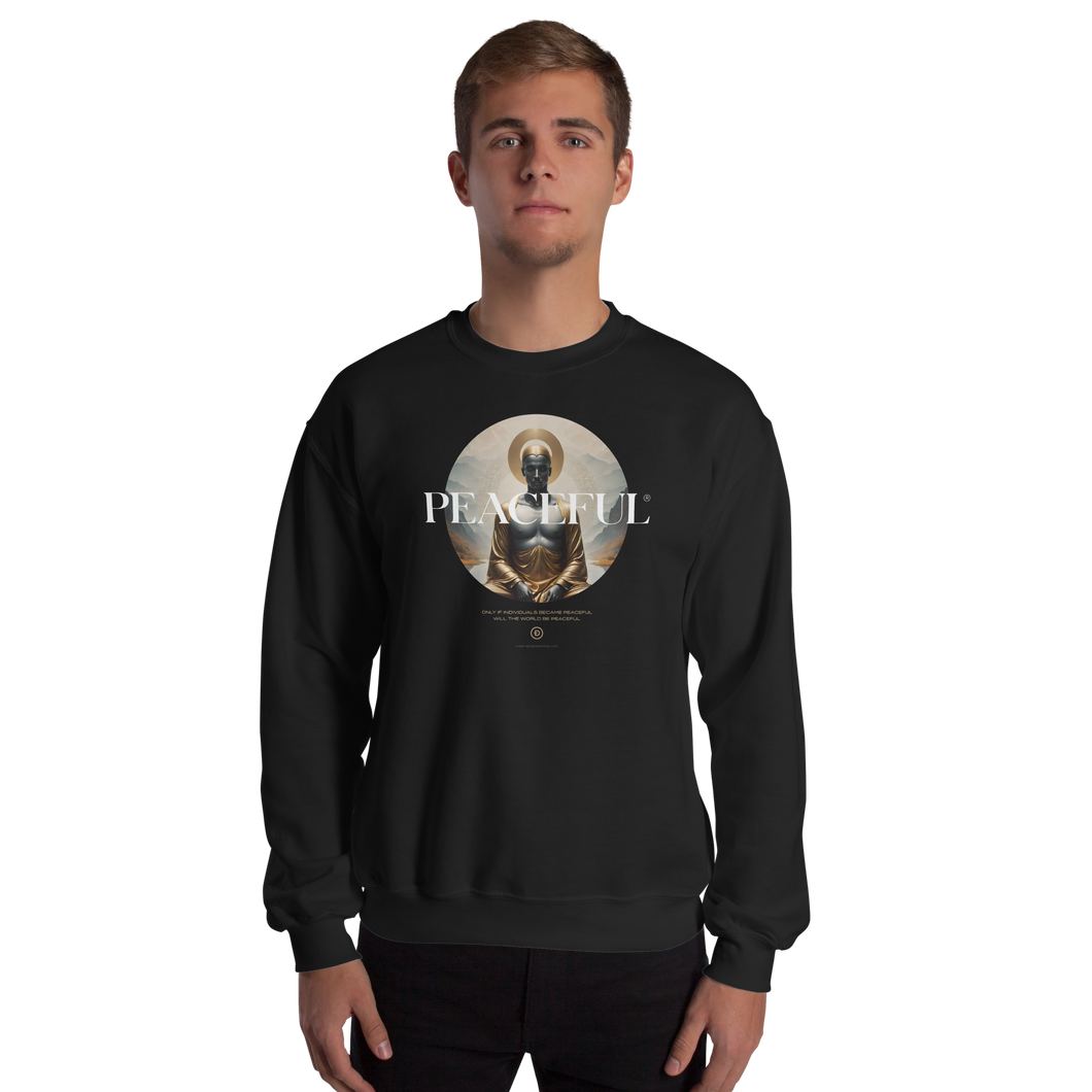 Peaceful Unisex Sweatshirt Front Print