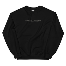 Silence Lao Tzu Unisex Sweatshirt