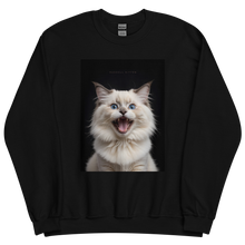 Angry Ragdoll Kitten Unisex Sweatshirt