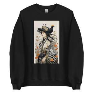 Mrs. Flora and Fauna Unisex Sweatshirt Front Print