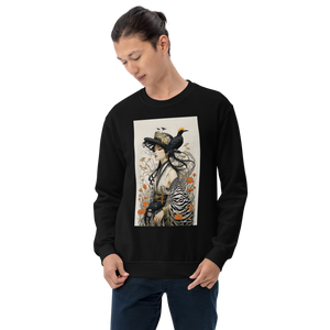 Mrs. Flora and Fauna Unisex Sweatshirt Front Print