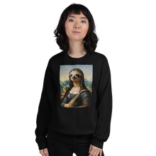 Monalisloth Unisex Sweatshirt Front Print