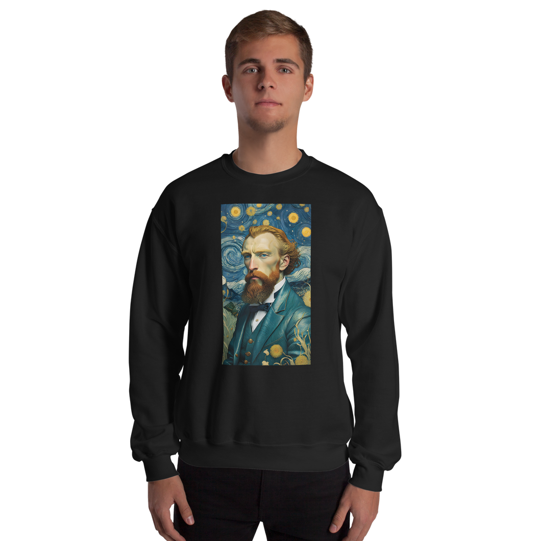 Van Gogh Potrait Painting Unisex Sweatshirt