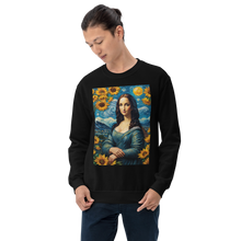 Monalisa Painting in Van Gogh Style Unisex Sweatshirt