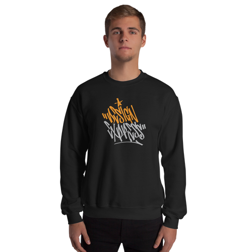 Design Express Graffiti Tags Unisex Sweatshirt