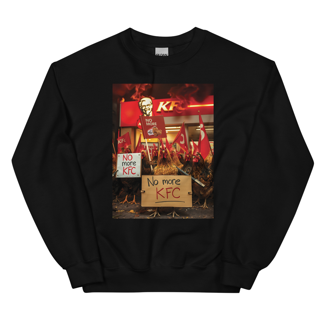 No More KFC (Chicken Demo) Unisex Sweatshirt