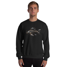 Minimalism Copperplate Art Fish Unisex Sweatshirt