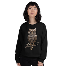 Owl Copper Art Unisex Sweatshirt