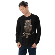 Owl Copper Art Unisex Sweatshirt