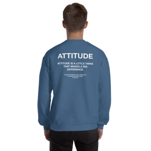 Indigo Blue / S Attitude Unisex Sweatshirt by Design Express