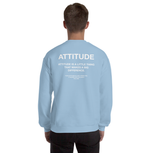 Light Blue / S Attitude Unisex Sweatshirt by Design Express