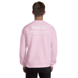 Freedom is the oxygen of the soul Unisex Sweatshirt