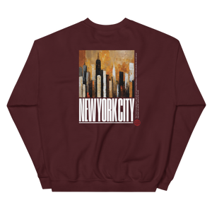 NYC Landscape Painting Unisex Sweatshirt