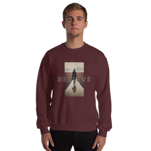 Believe Unisex Sweatshirt Front Print