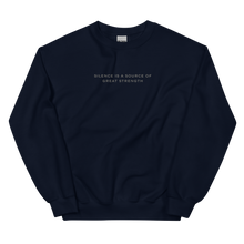 Silence Lao Tzu Unisex Sweatshirt