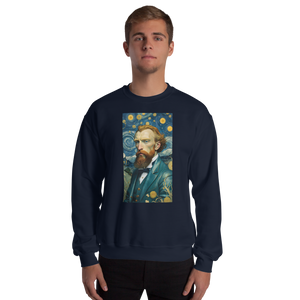 Van Gogh Potrait Painting Unisex Sweatshirt