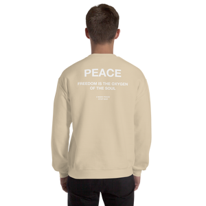 Freedom is the oxygen of the soul Unisex Sweatshirt