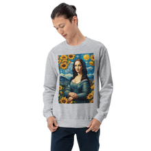 Monalisa Painting in Van Gogh Style Unisex Sweatshirt