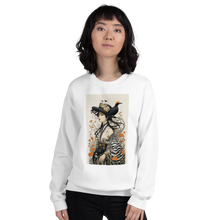 Mrs. Flora and Fauna Unisex Sweatshirt Front Print