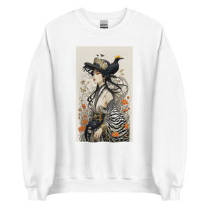 Mrs. Flora and Fauna Unisex Sweatshirt Front Print