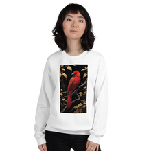 Red Bird Unisex Sweatshirt Front Print